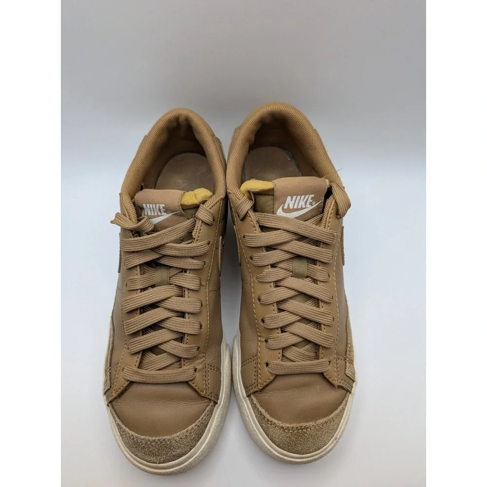 Nike Blazer Low Platform Size 6 Shoes Driftwood Tan Womens Sneakers DJ0292-200